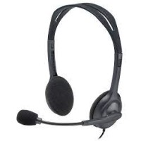 

                                    Logitech H111 Stereo Wired Headset with Noise-Reducing Microphone (3.5mm Jack)